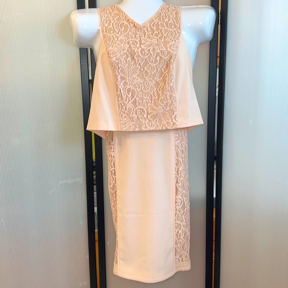 Venus skirt and top Light Pink Lace Size 12